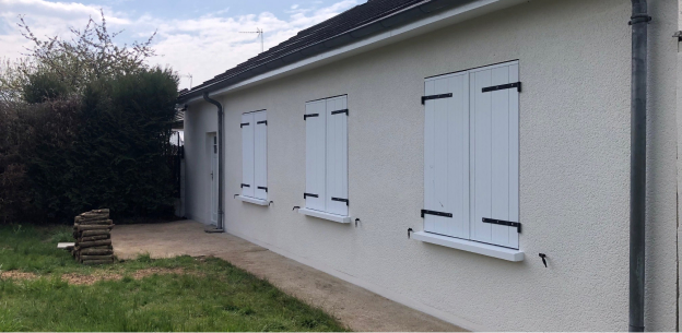 travaux de peinture extérieur et ravalement extérieure à Monts près de Tours dans l'Indre-et-Loire 37